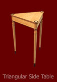 Tony Hayden design, Triangular Side Table