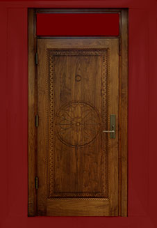 Tony Hayden, Hand Carved Door